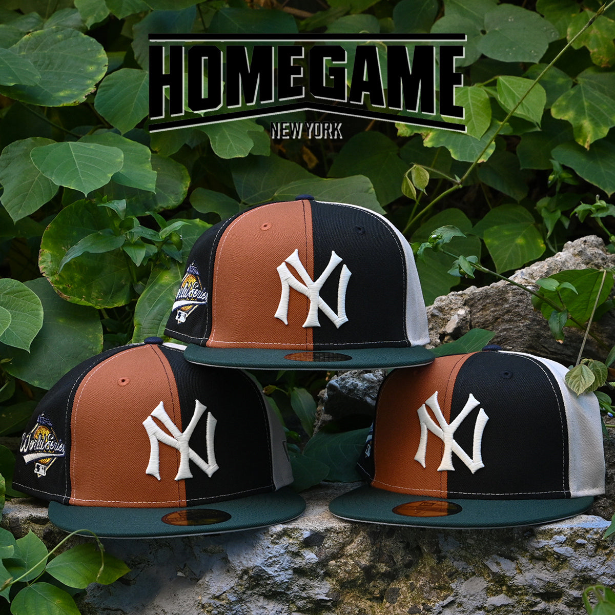 NEW ERA New York Yankees - 59Fifty 1993 WS Stone/Black/Rust Orange/Dark Green