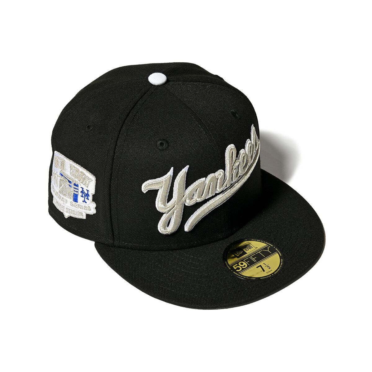 NEW ERA New York Yankees - 59FIFTY CO SUBWAY BLACK HOODSTA【70894921】