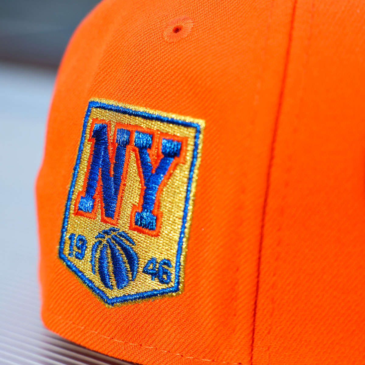 NEW ERA New York Knicks - 59Fifty 1946 Rush Orange/Majestic Blue