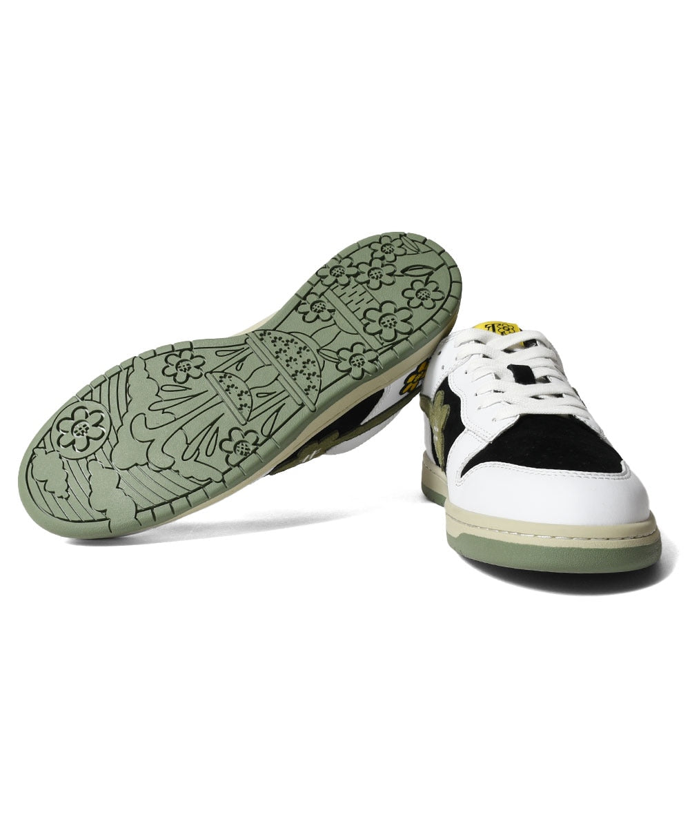 WATER THE PLANT ウォーター ザ プラント SHROOM"WHITE TRUFFLE" KICKS OLIVE GREEN スニーカー 【WTP029】