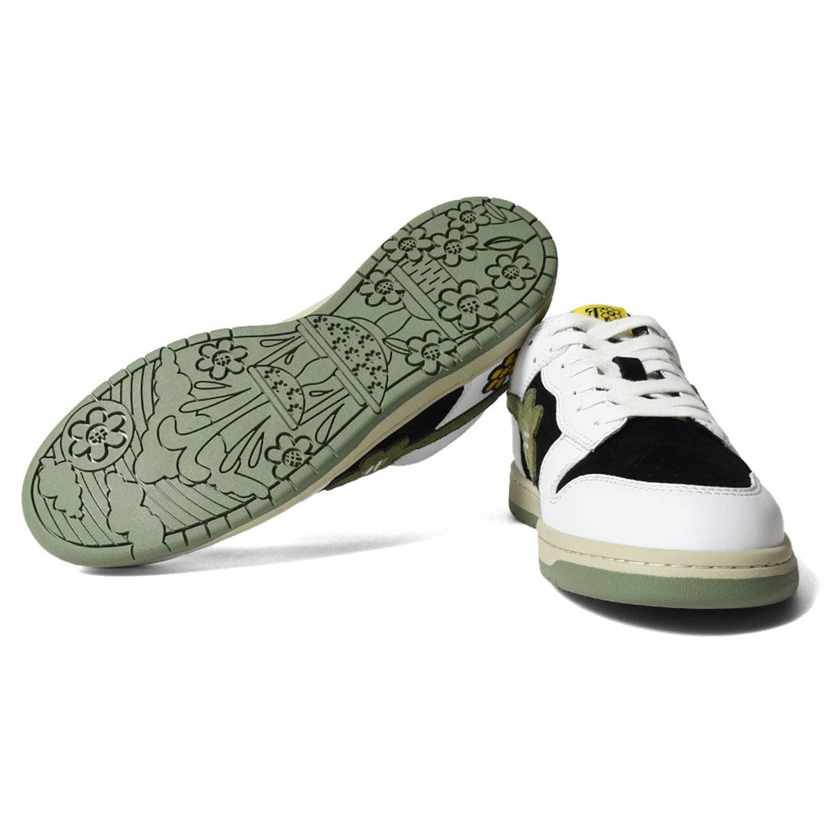 WATER THE PLANT ウォーター ザ プラント SHROOM"WHITE TRUFFLE" KICKS OLIVE GREEN スニーカー 【WTP029】