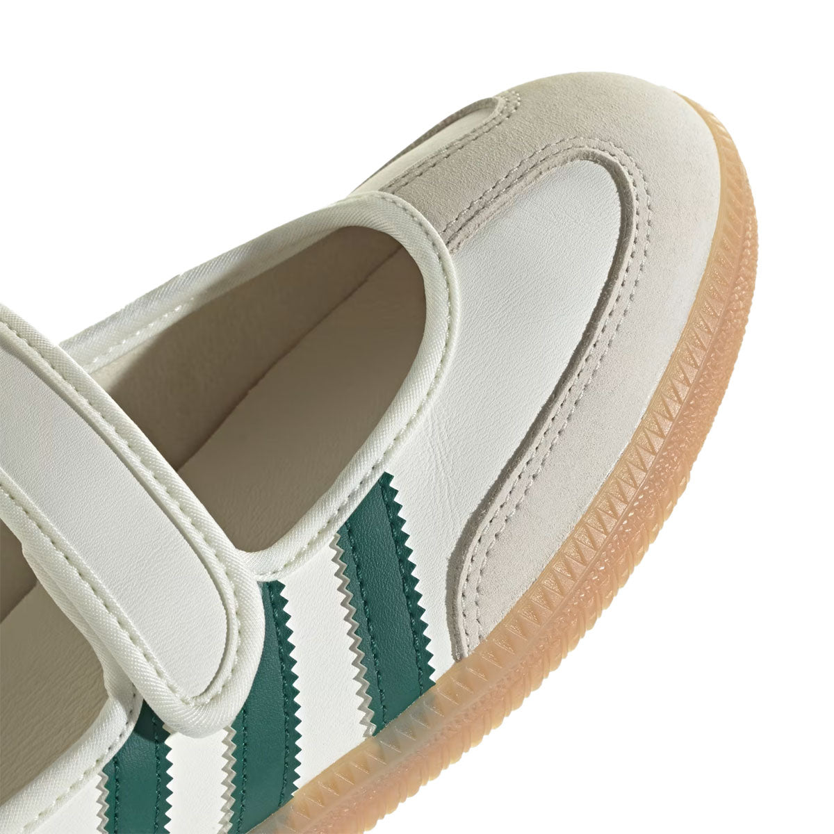 adidas - SAMBA JANE W Off White/Collegiate Green/Gold Metallic【IH6485】