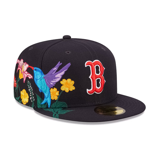 NEW ERA - 59FIFTY REDSOX BLOOMING NAVY 【60243441】