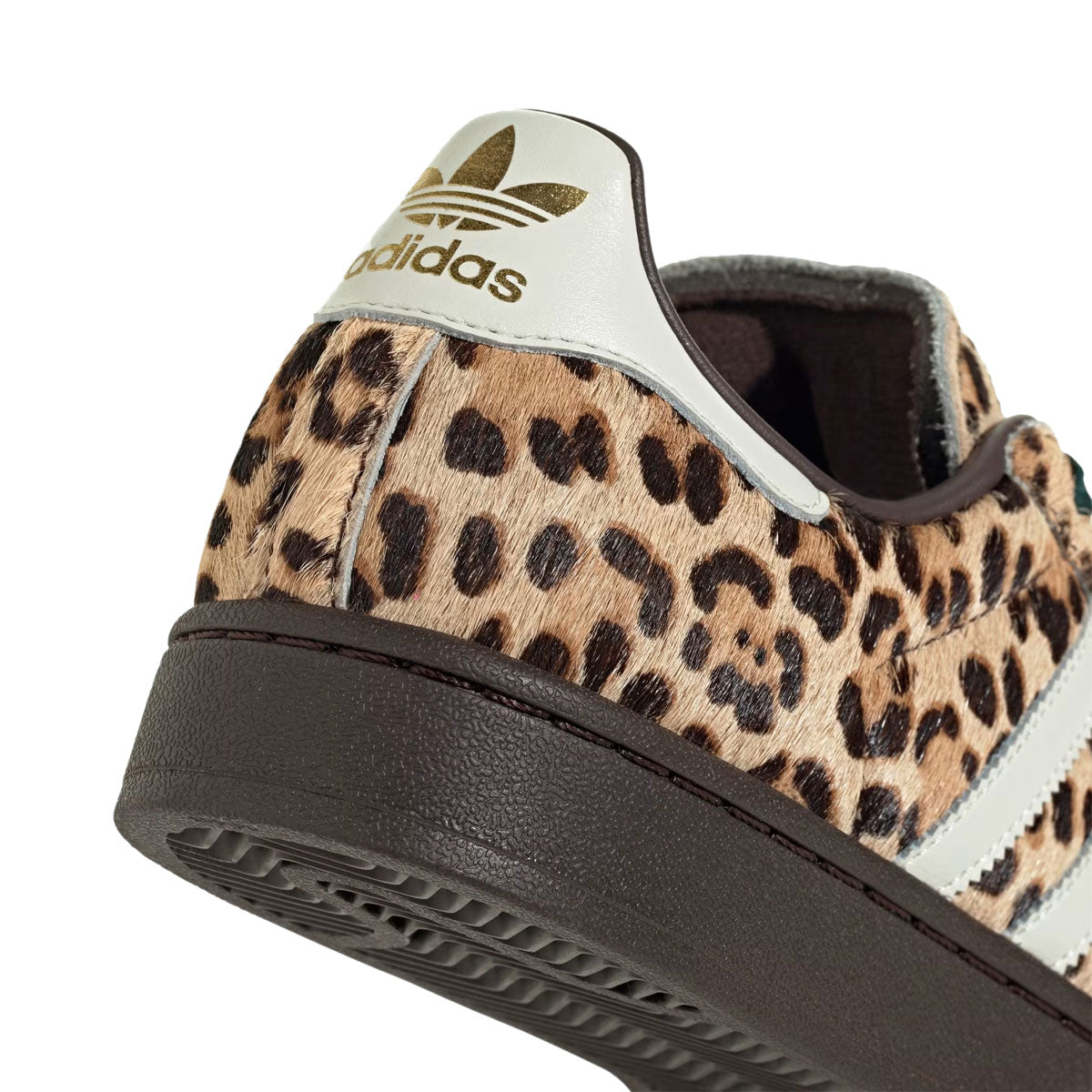 adidas - SUPERSTAR II W Dark Brown/Ivory/Gold Metallic 【KI4203】