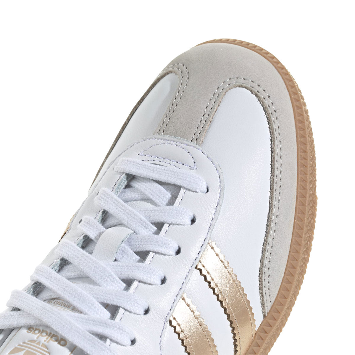 adidas - WMNS SAMBA OG  Cloud White/Wonder Gold Met/Grey One 【IH9127】