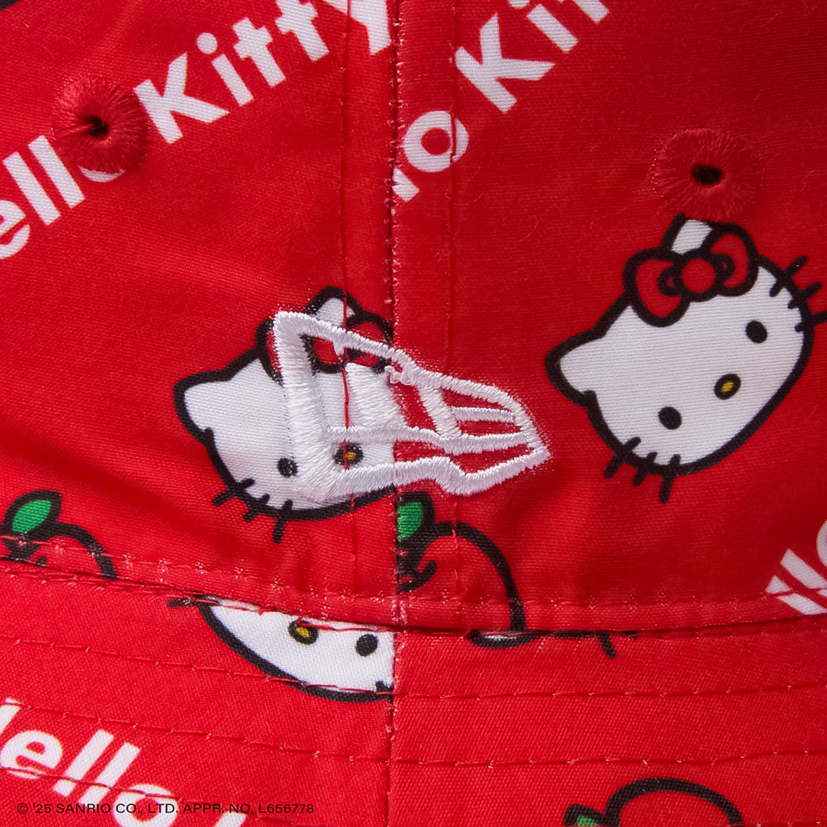 NEW ERA - KIDS BUCKET RV KITTY KHAKI/RED 【14348590】