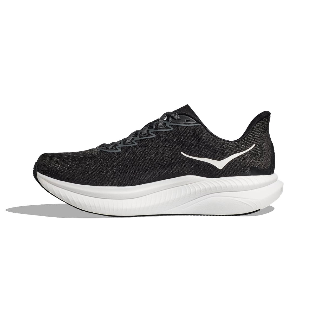 HOKA - MENS MACH 6 WIDE BLACK/WHITE 【1147833-BWHT-MG】