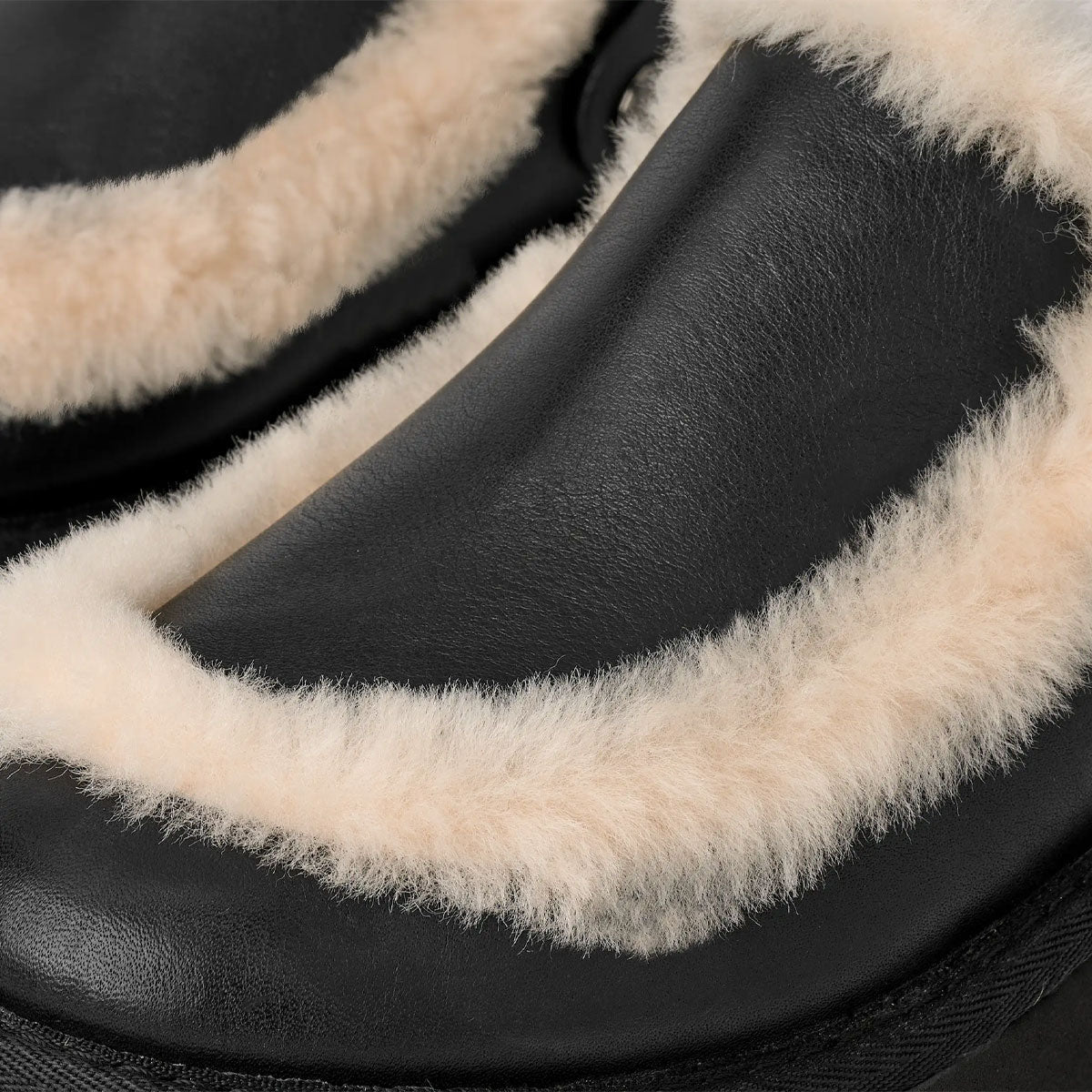 UGG - W ESMEE LEATHER CLOG 【1171507-BLK】
