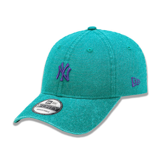 NEW ERA NEY YORK YANEES - 9FORTY UNST ITALIAN WASHED DUCK BALL CAP TURQUOISE 【13086353】