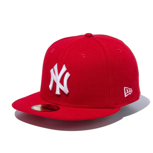 NEW ERA New York Yankees - 59FIFTY SCARLET/WHITE  【14525200】