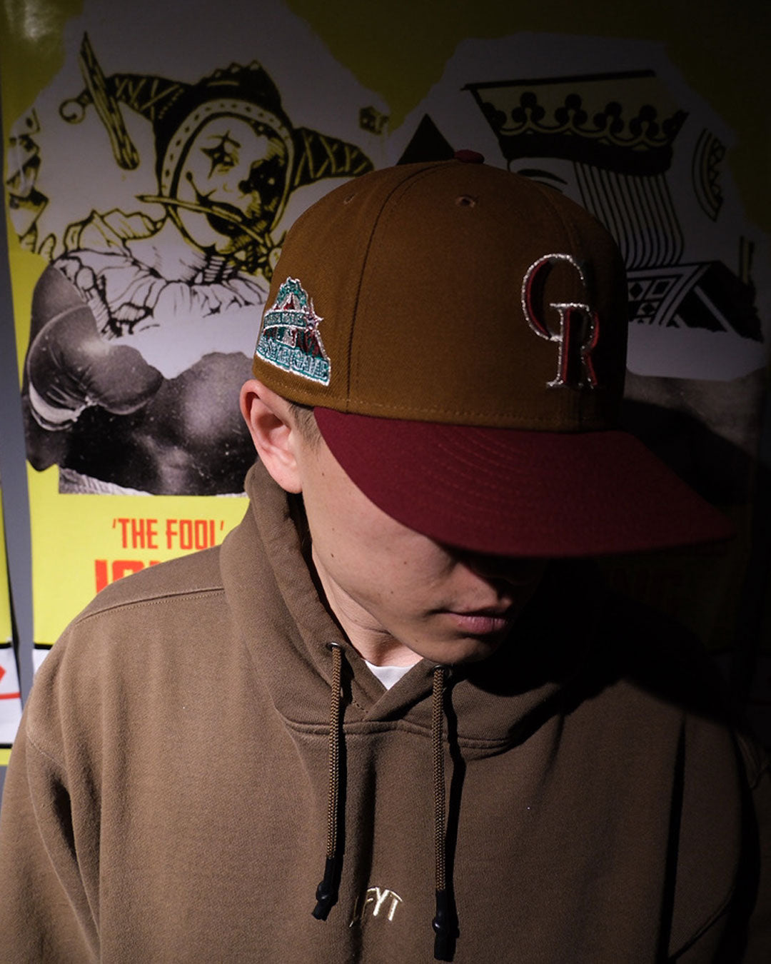 NEW ERA - COLORADO ROCKIES CO 1998 ASG 59FIFTY TOASTED PEANUT/CRDNL 【71021909】　