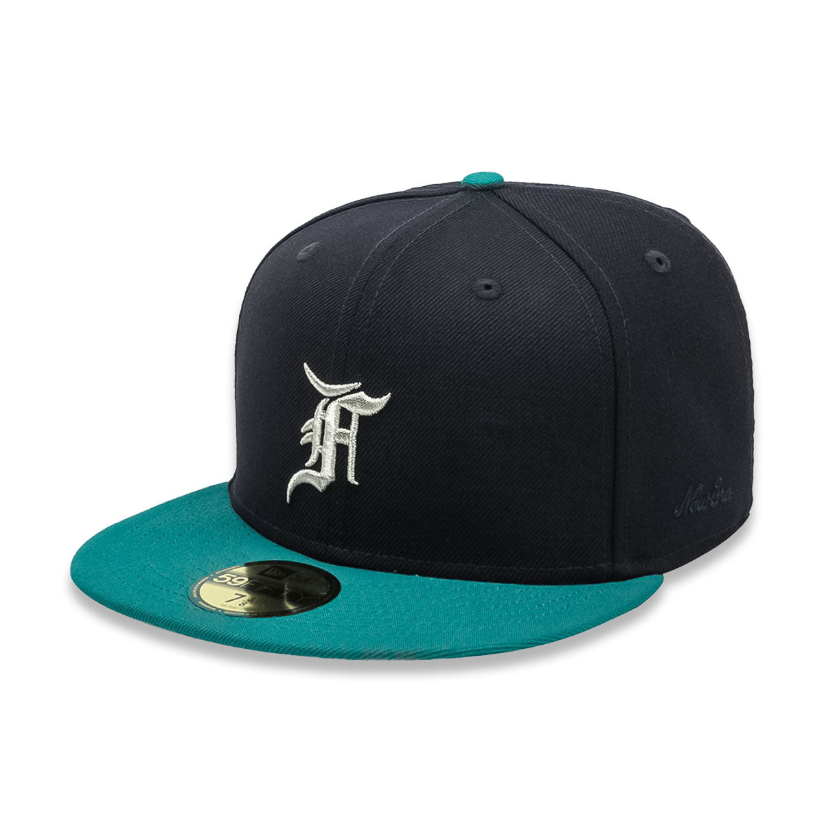 NEW ERA Fear of God ESSENTIALS x Mariners - 59FIFTY Cap BLACK/TEAL 【60363755】