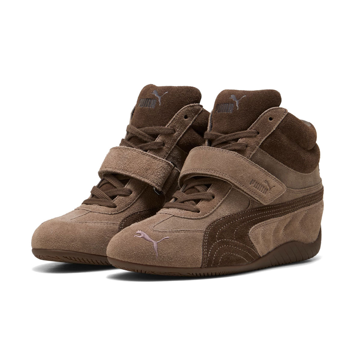 PUMA - SPEEDCAT WEDGE Totally Taupe/Chocolate【407878-01】