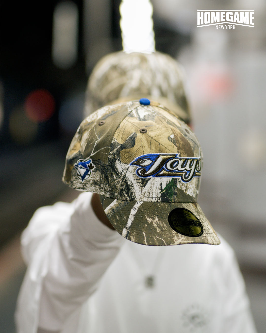 NEW ERA - TORONTO BLUE JAYS CO WORD LOGO 59FIFTY REAL TREE 【71037327】