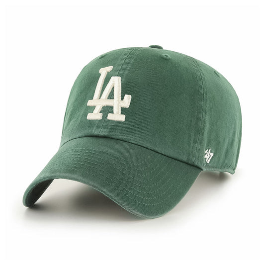 ’47 BRAND Los Angeles Dodgers - CLEAN UP DARK GREEN 【14751258 47A B-NLRGW12GWS-DG】