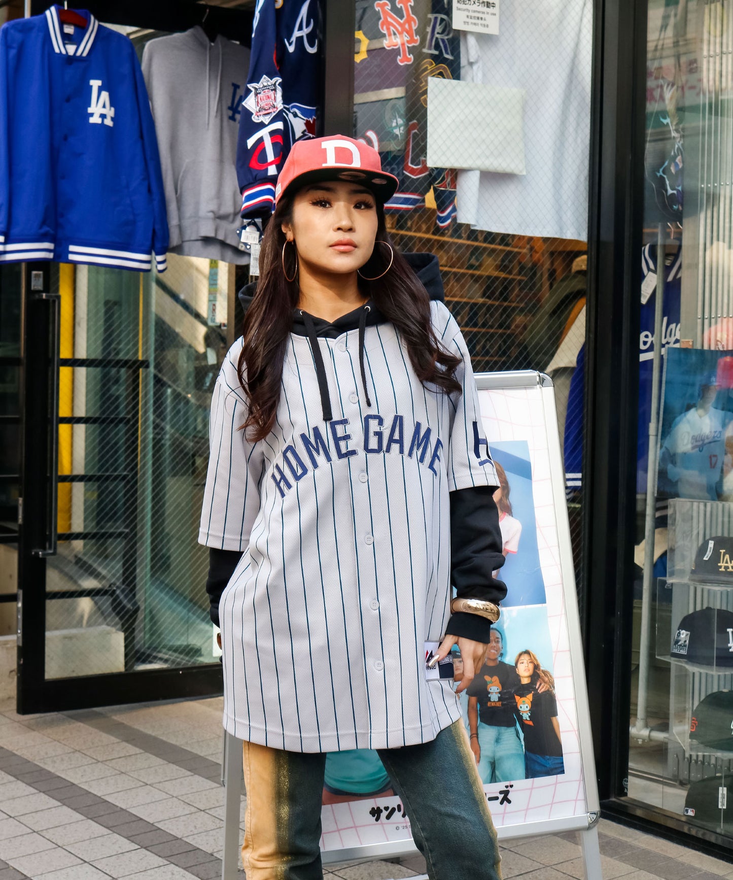 Majestic - BaseBall Shirts HOMEGAME CUSTOM 【TM2125FW0001】