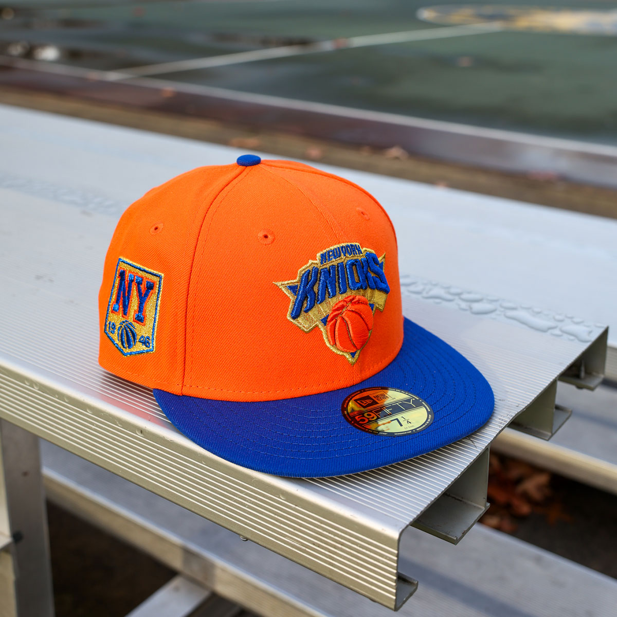 NEW ERA New York Knicks - 59Fifty 1946 Rush Orange/Majestic Blue