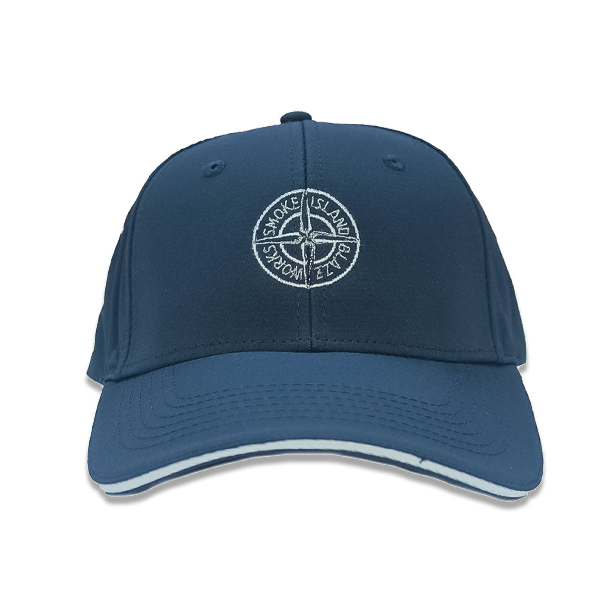 SMOKE ISLAND SPORTS TECH CAP NAVY/GREY/GREEN