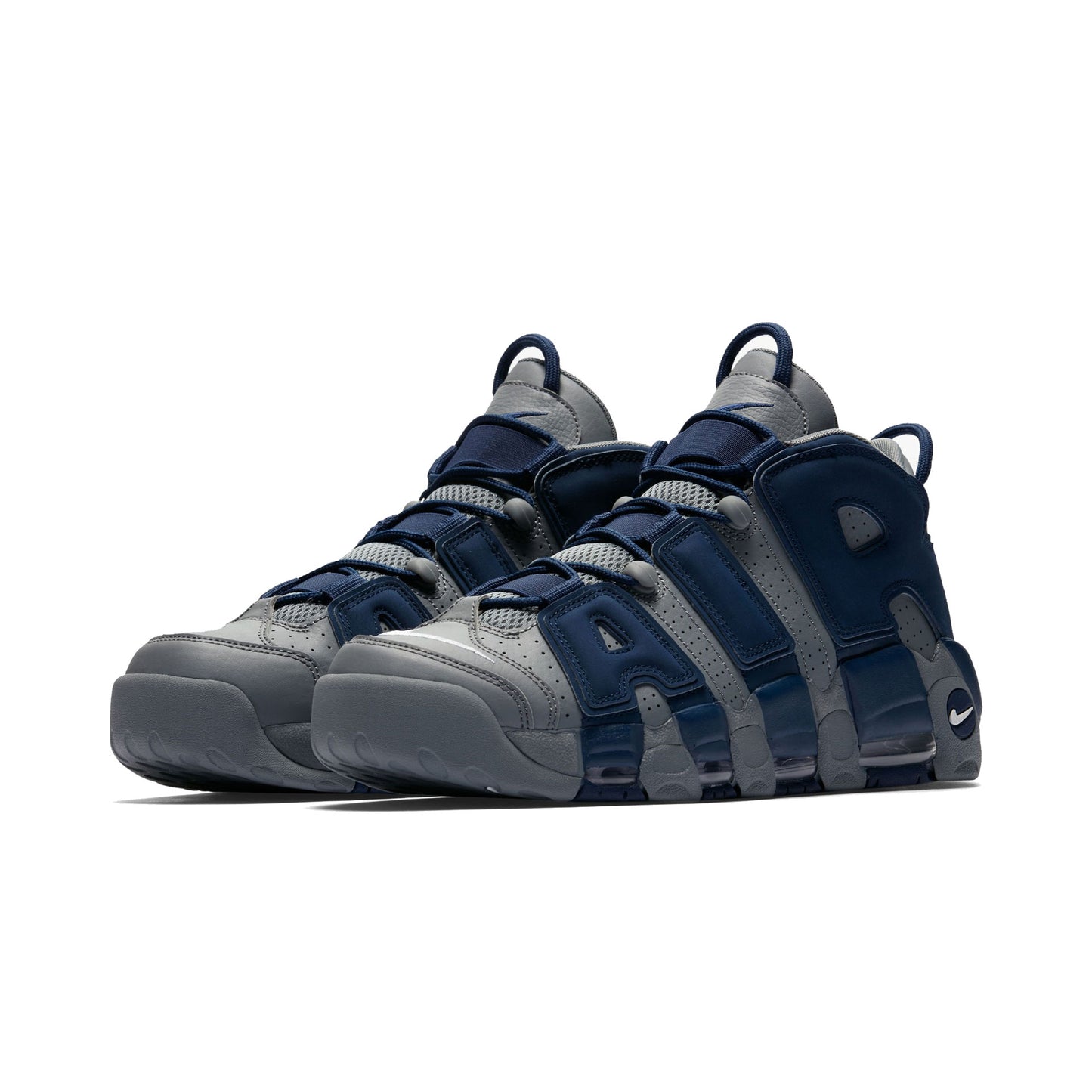 Nike Air More Uptempo '96「酷灰/白/午夜海軍藍」 Nike Air More Uptempo '96「酷灰/白/午夜海軍藍」[921948-003]