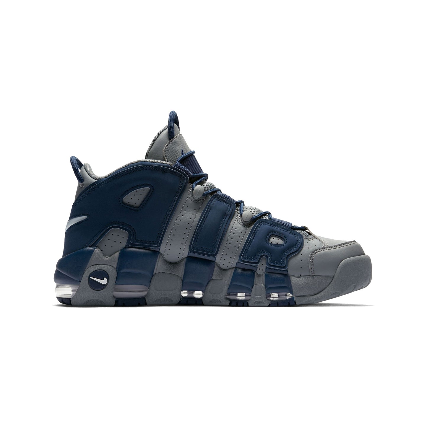 Nike Air More Uptempo '96「酷灰/白/午夜海軍藍」 Nike Air More Uptempo '96「酷灰/白/午夜海軍藍」[921948-003]