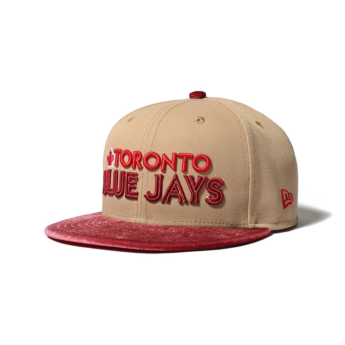 NEW ERA Toronto Blue Jays - 59FIFTY CO 25TH ANV CAMEL/VELOUR MRN【70895747】