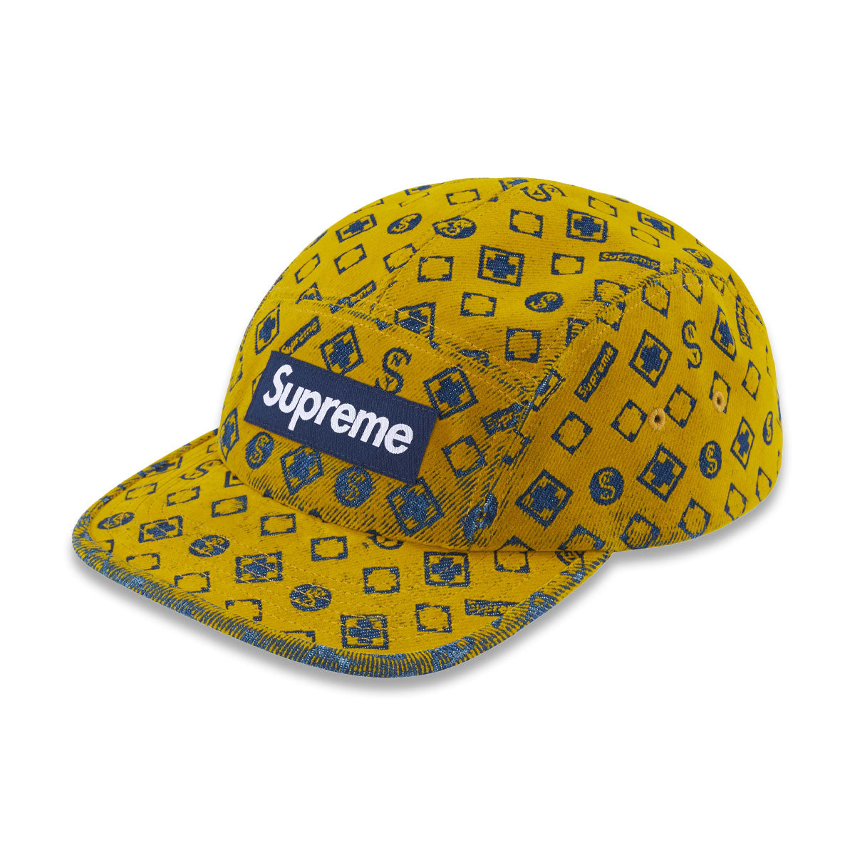 Supreme - Flocked Denim Cap