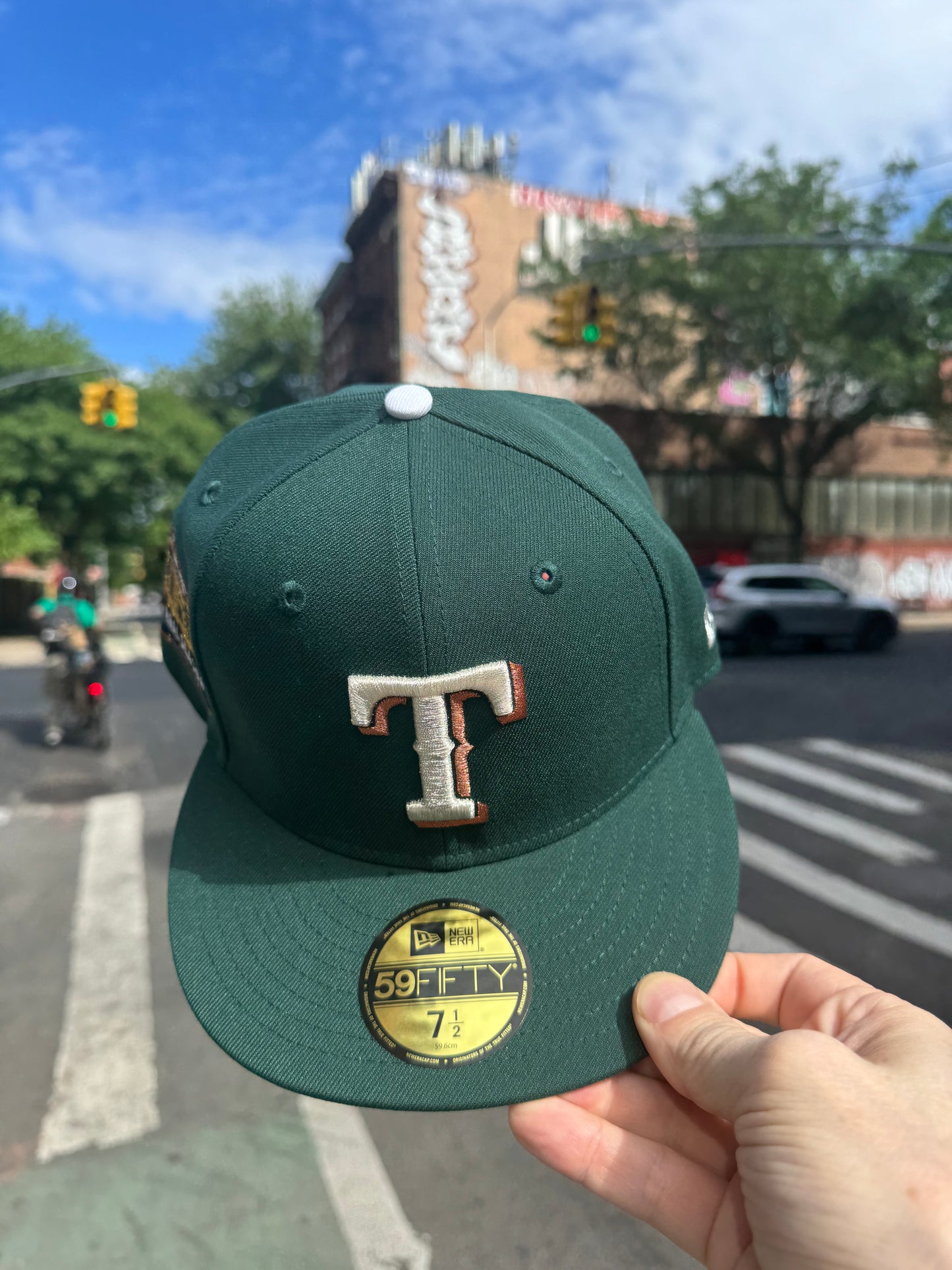 NEW ERA - Texas Rangers Final Season 59fifty Forest Green