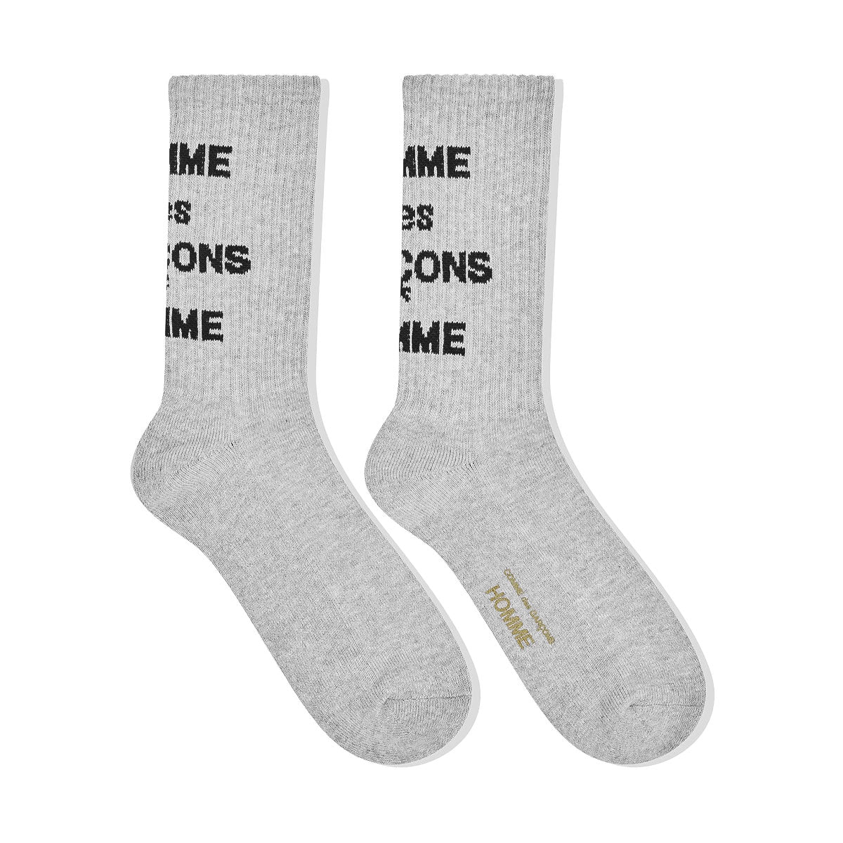 COMME des GARCONS HOMME - COTTON PILLED SOCKS 【HO-K501-051】