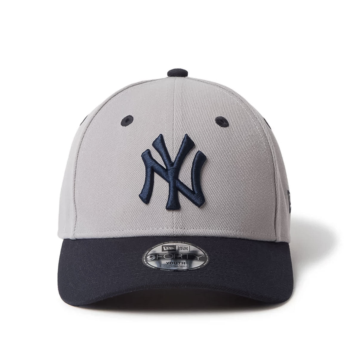 NEW ERA New York Yankees - Youth 9FORTY 2-Tone GRAY/NAVY 【14671599】