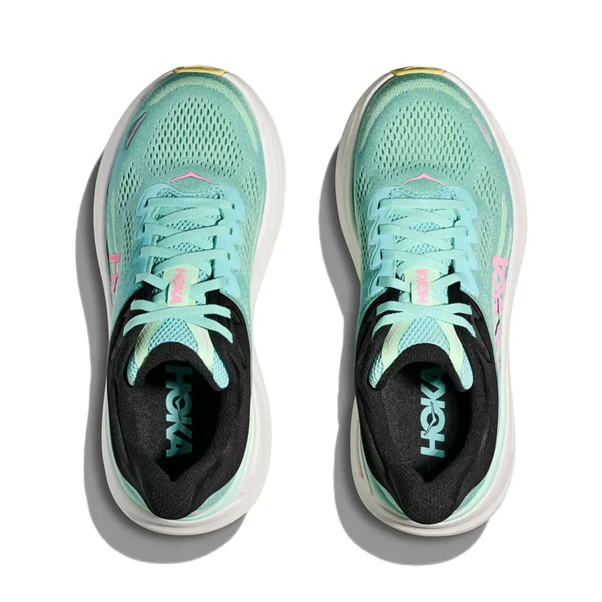 HOKA - BONDI 9 WOMENS BLUE SPARK/MINT FLUORITE【1162012-BTF】