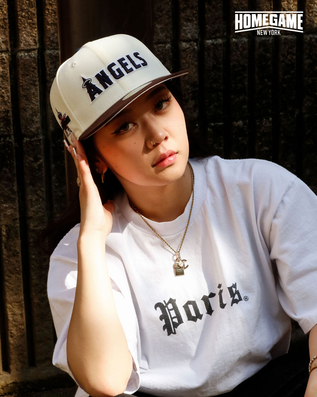 NEW ERA - Anaheim Angels 59Fifty 2010 All Star Game Chrime White/brown