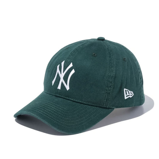 NEW ERA NEW YORK YANKEES - 9TWENTY WASHED DARK GREEN/WHITE M/L 【14525118】