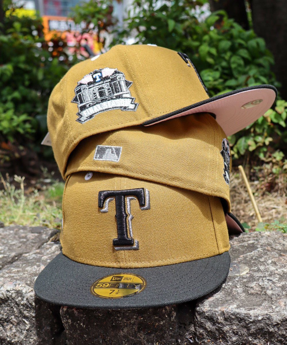 NEW ERA - Texas Rangers NYCO FINAL SEASON 59FIFTY OLD GOLD/BLACK