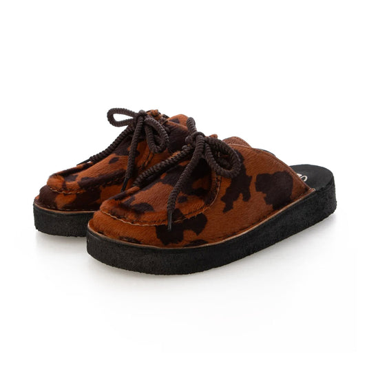 Clarks - DSRTNomad Mule Brown Cow Print 【26183080】