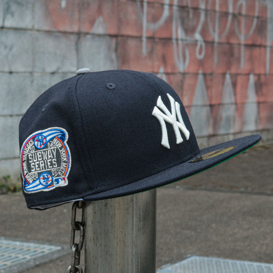 NEW ERA NEW YORK YANKEES - 59FIFTY CO SUBWAY SERIES 2000 NAVY