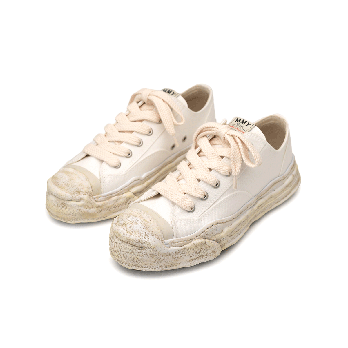 Maison MIHARAYASUHIRO HANK SL COATING LOW "WHITE" Maison MIHARAYASUHIRO HANK SL COATING LOW "WHITE" [A13FW731]