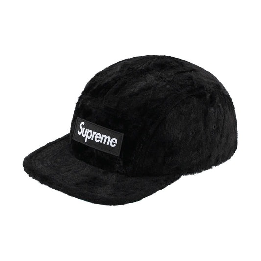 Supreme - GOODENOUGH Crushed Rayon Camp Cap BLACK