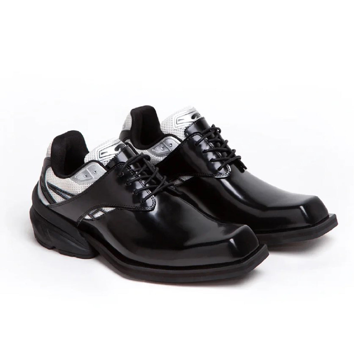 Remagine - hybrid derby shoes “starting blocks” BLACK【RIPR24SS1-01】