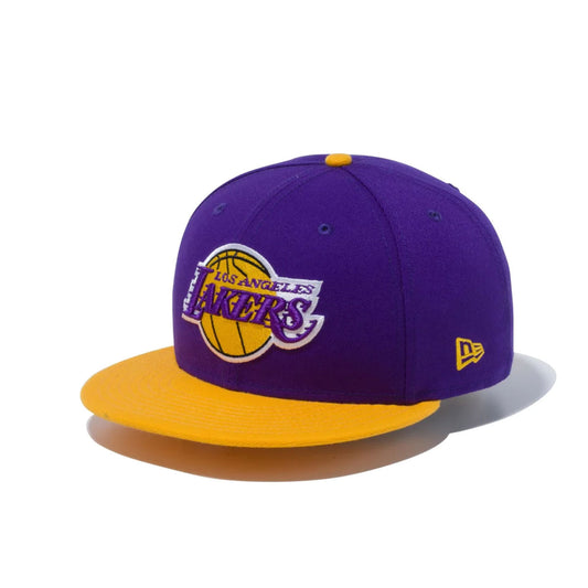 NEW ERA Los Aangeles Lakers - 9FIFTY NBA LOSLAK TPUR AGLD TEAM 23J【13562098】