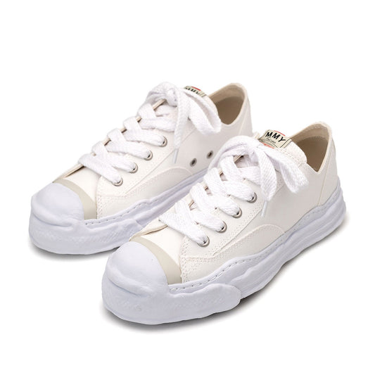 Maison MIHARA YASUHIRO ミハラヤスヒロ HANK LOW CANVAS OG sole toe cap sneaker "ハンク"オリジナルソール キャンバスローカットスニーカー【A05FW702】