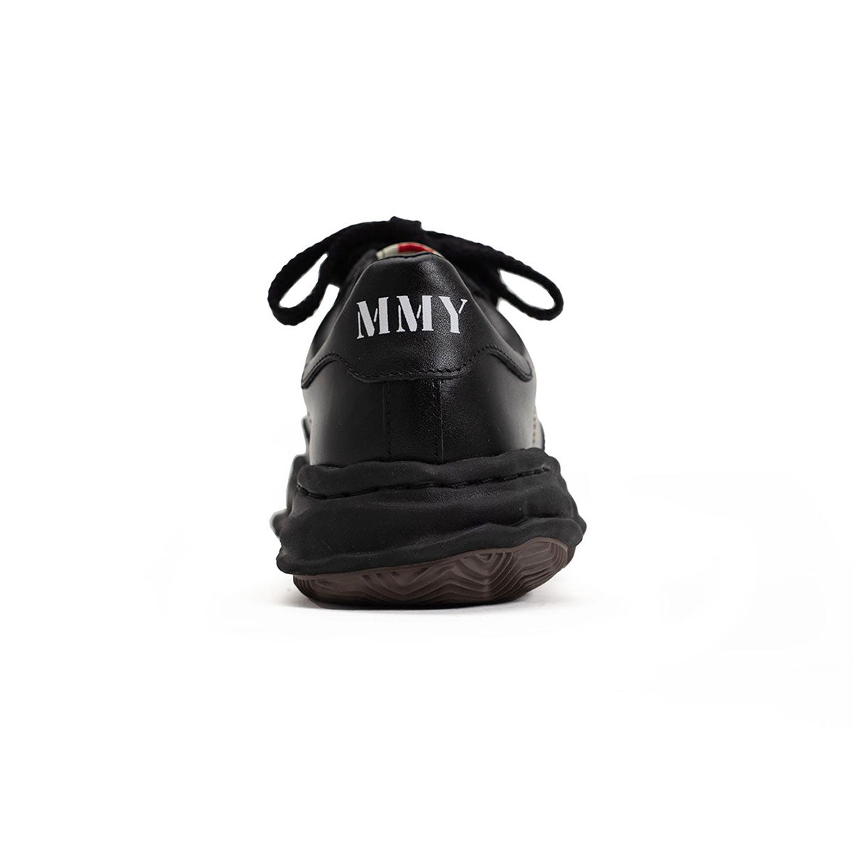 Maison MIHARA YASUHIRO メゾン ミハラヤスヒロ BLAKEY LOW ブレイキーロー OG SOLE SHELL TOE LEATHER SNEAKER BLK/BLK【A06FW702】