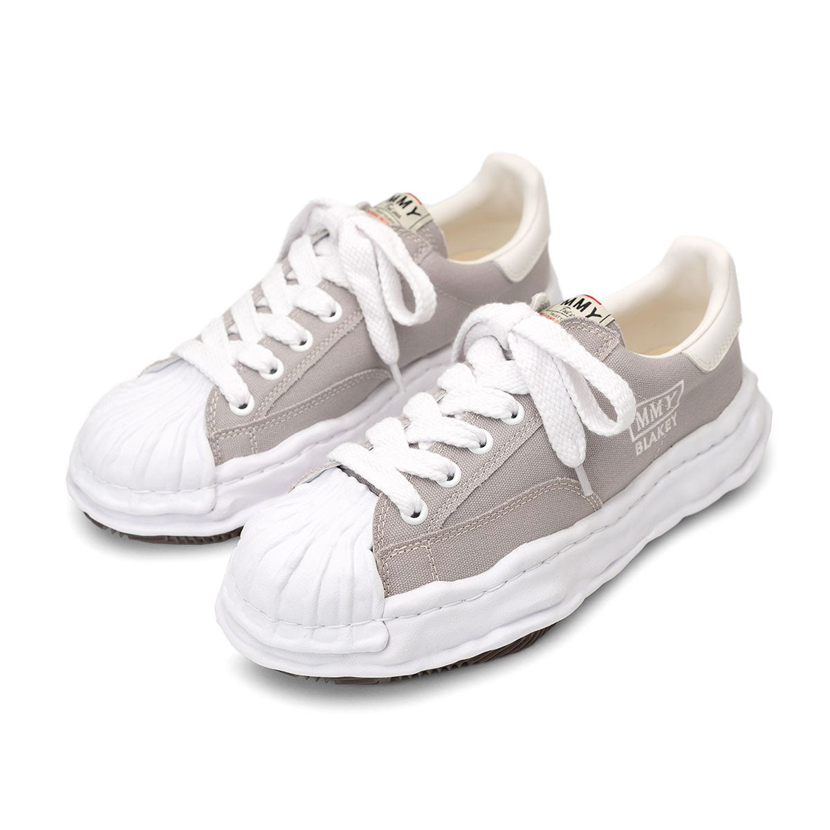 Maison MIHARA YASUHIRO メゾン ミハラヤスヒロ BLAKEY LOW ブレイキーロー OG SOLE CANVAS LOW-TOP SNEAKER GRAY 【A08FW735】