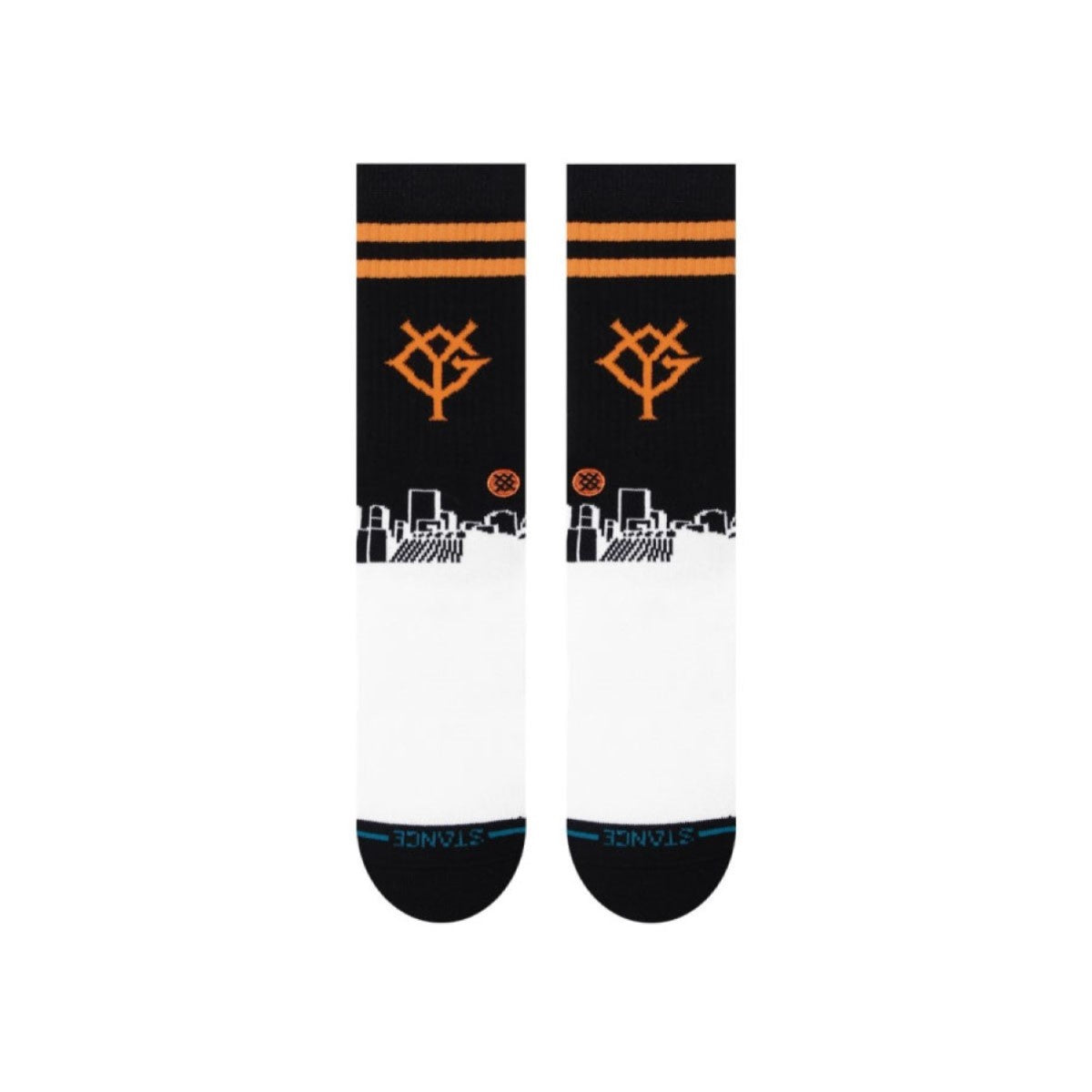 STANCE - TOKYO GIANTS SOCKS #BLK【A556A24TOK】