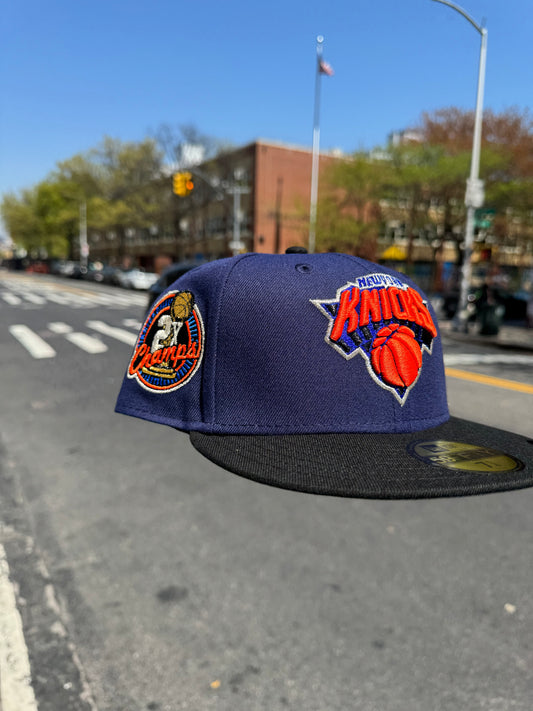 NEW ERA - New York Knicks 2X Champs 59FIFTY Navy/Black