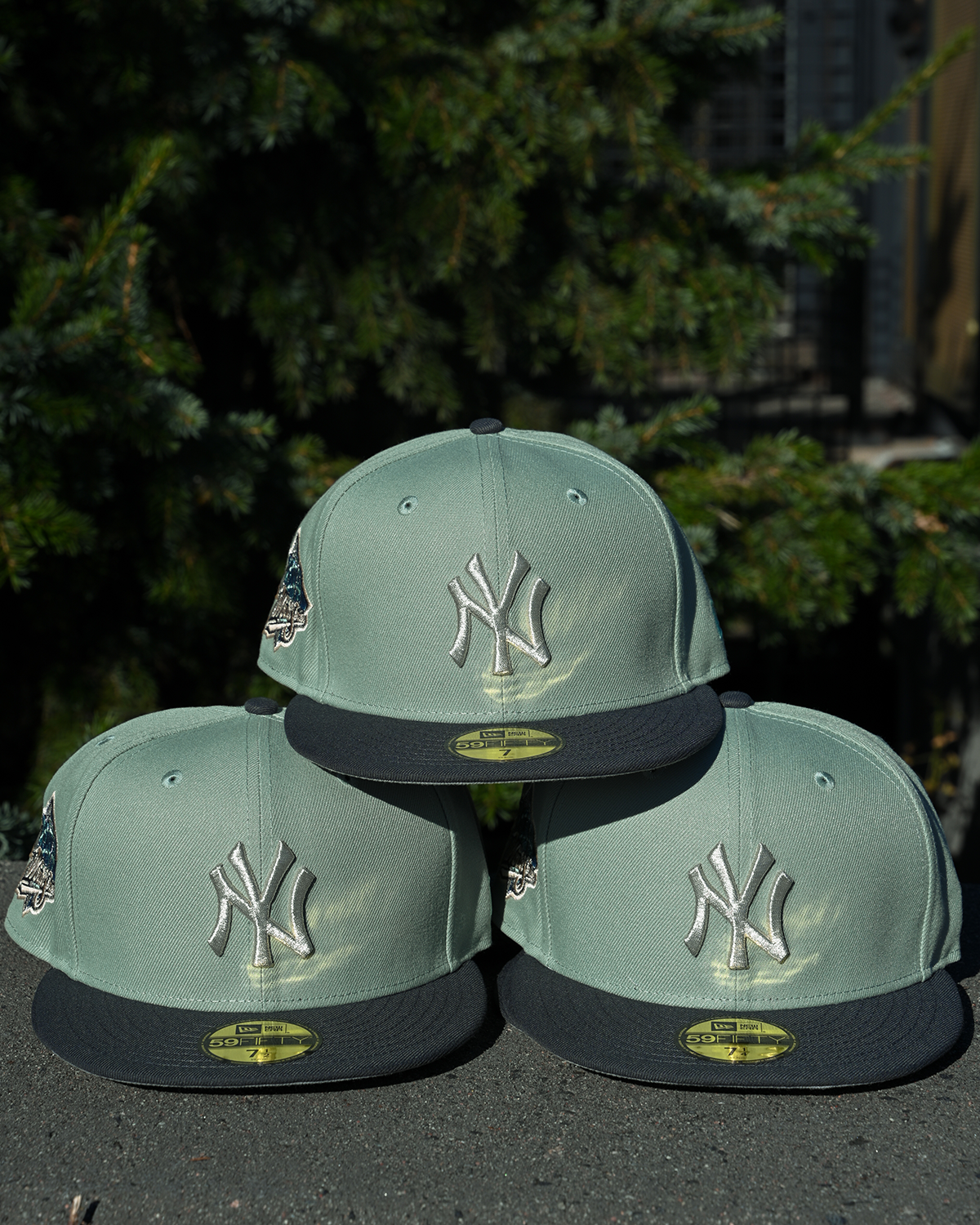 NEW ERA New York Yankees - 59Fifty 1999 World Series Everest Green/Dark Graphite