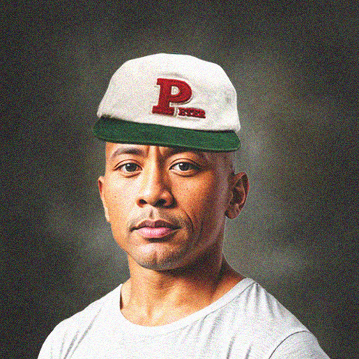 MY NAME IS PETER - 5-PANEL PETER APPLIQUE CAP WHITE/GREEN