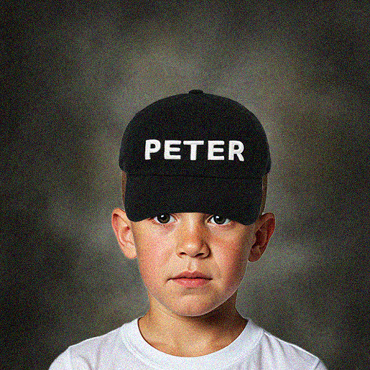 MY NAME IS PETER - PETER BALL CAP BLACK