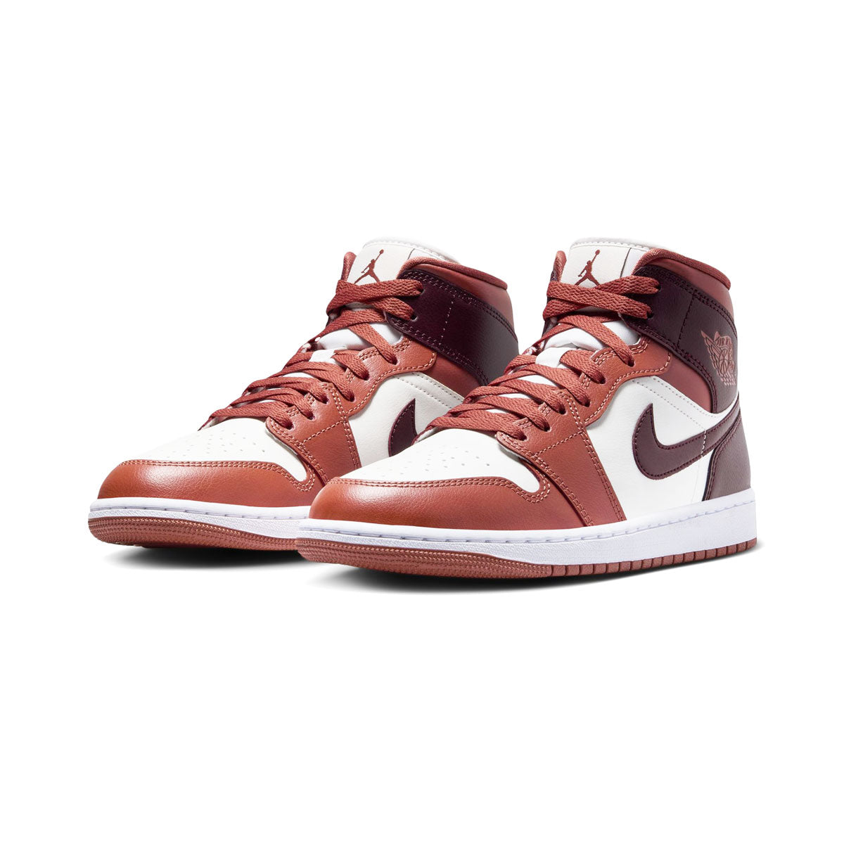 NIKE WMNS AIR JODAN 1 MID PEACH Nike Women's Air Jordan 1 Mid Peach [BQ6472-200]