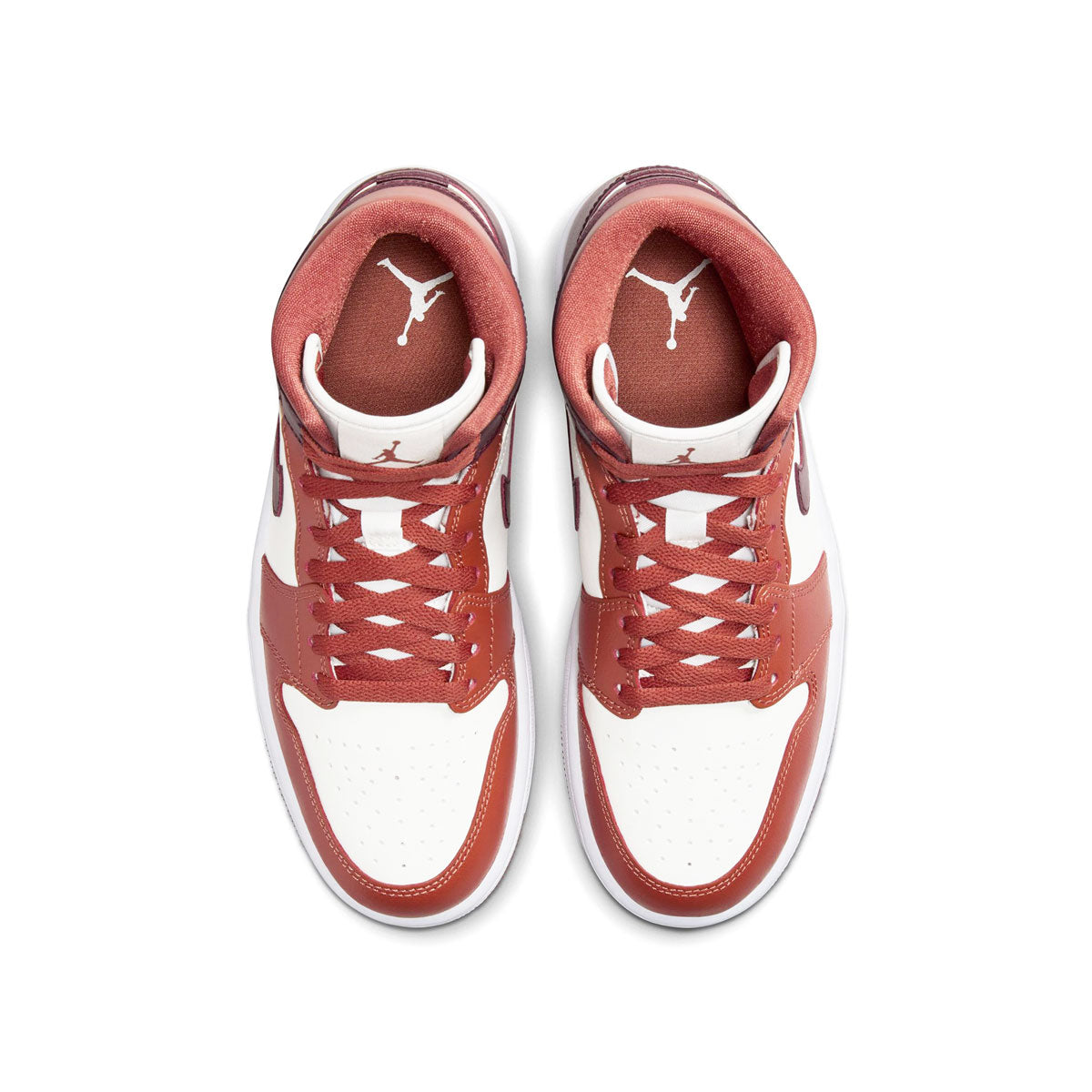 NIKE WMNS AIR JODAN 1 MID PEACH Nike Women's Air Jordan 1 Mid Peach [BQ6472-200]