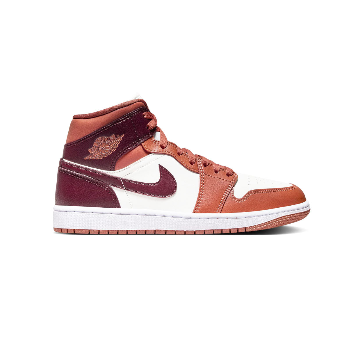 NIKE WMNS AIR JODAN 1 MID PEACH Nike Women's Air Jordan 1 Mid Peach [BQ6472-200]